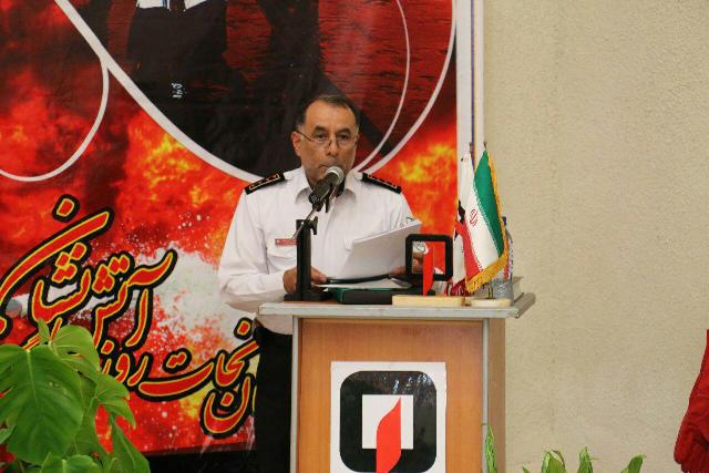 مهار ۱۶مورد حريق و حادثه در ۲۴ ساعت گذشته توسط آتش نشانان لاهيجان